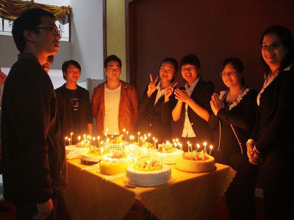 Aglare Lighing staff birthday party