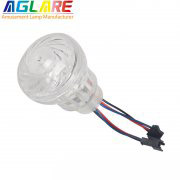 0.2-2W Programmable RGB - Waterproof IP65 12/24V LED pixel amusment light with housing