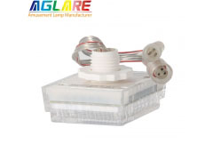 2.1-5W Programmable RGB - High quality DC24V 18leds UCS1903 addressable square LED point light