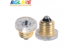 2PIN Auto Amusement Lights - 24v E27 8ledS 5050 Auto Cabochon LED RGB