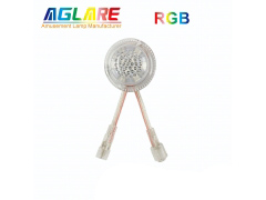 2.1-5W Programmable RGB - Funfairs Carnival Amusement Lamp 51mm 10 LEDs RGB Led Pixel Light