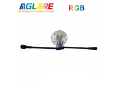 2.1-5W Programmable RGB - New 50mm Color Change RGB 18LEDs Funfairs Carnival Amusement LED Light