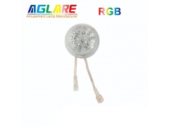 2.1-5W Programmable RGB - New LED Waterproof dc24v 70mm 18LEDs RGB Led Pixel Light for Amusement Park Rides