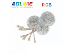 2.1-5W Programmable RGB - New LED Waterproof dc24v 70mm 18LEDs RGB Led Pixel Light for Amusement Park Rides