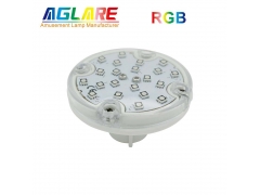 E14 Auto RGB Amusement Light - New AC24V auto-program LED pixel 60mm RGB color point light amusement park led lights