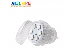 E14 Auto RGB Amusement Light - 38mm 24v waterproof digital 5050 rgb led amusement ride light