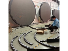 Custom Outdoor LED Display - Custom Outdoor P3 Round LED Display 400cm