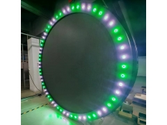 Custom Outdoor LED Display - Custom Outdoor P3 Round LED Display 400cm