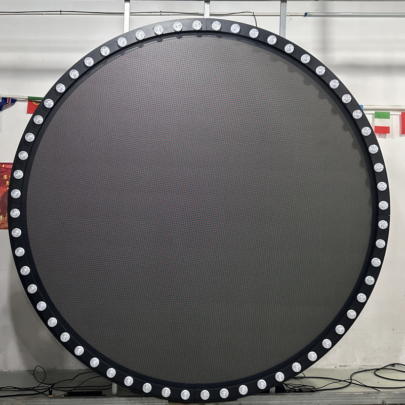 Custom Outdoor P3 Round LED Display 400cm