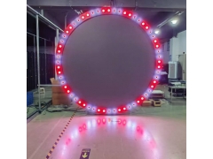 Custom Outdoor LED Display - Custom 300cm Outdoor P3 Round LED Display
