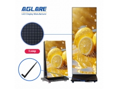 Indoor LED Poster Display - P1.86 Indoor Foldable Poster LED Display