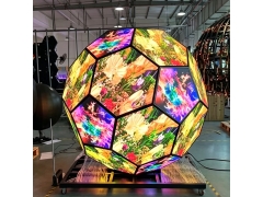 Custom Outdoor LED Display - Football Shaped LED Display Screen
