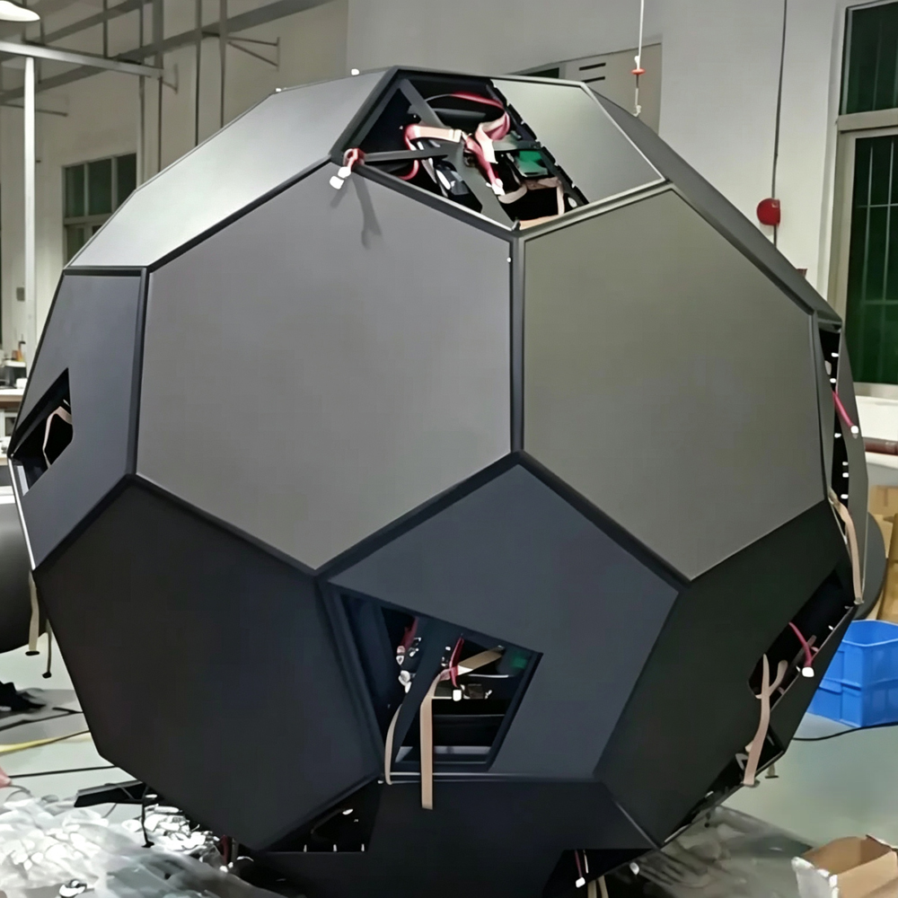 sphere hexagon led screen