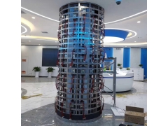 Custom Indoor LED Display - Creative Column Cylinder LED Display — Custom Sizes