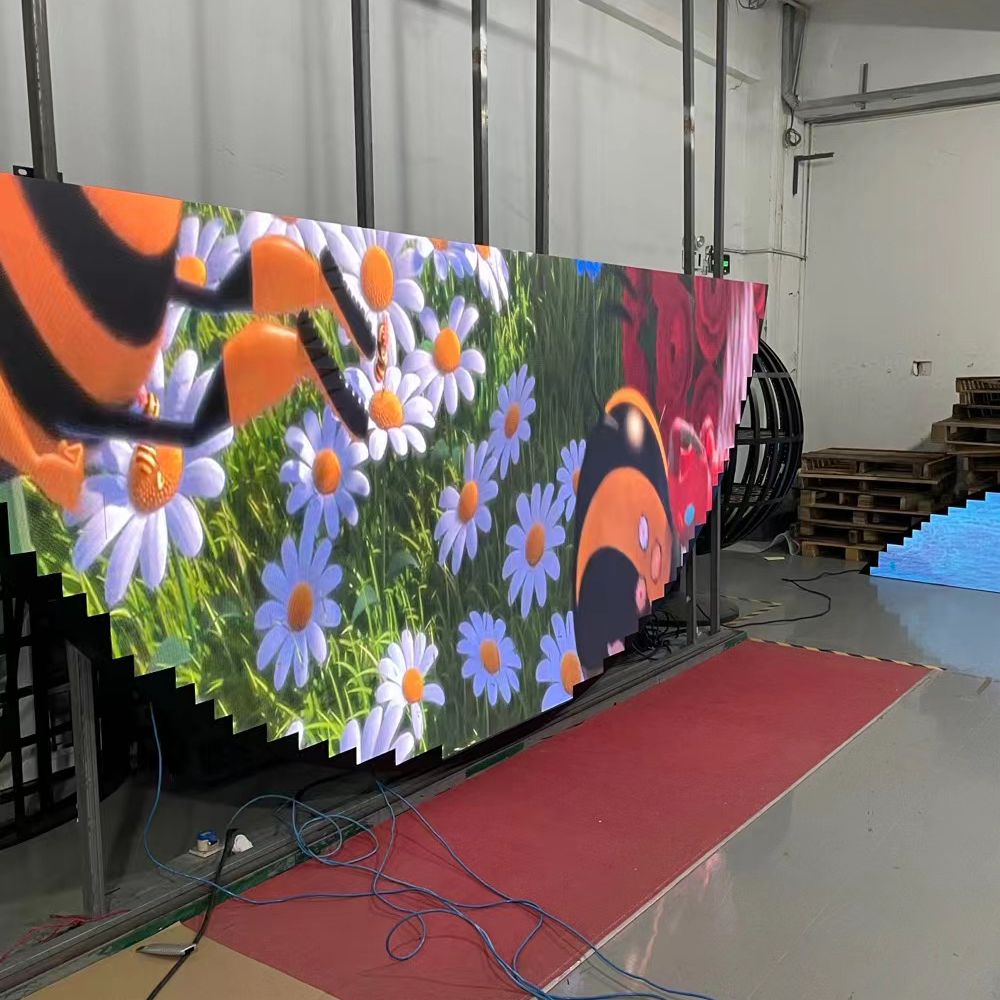 semi-round led screen