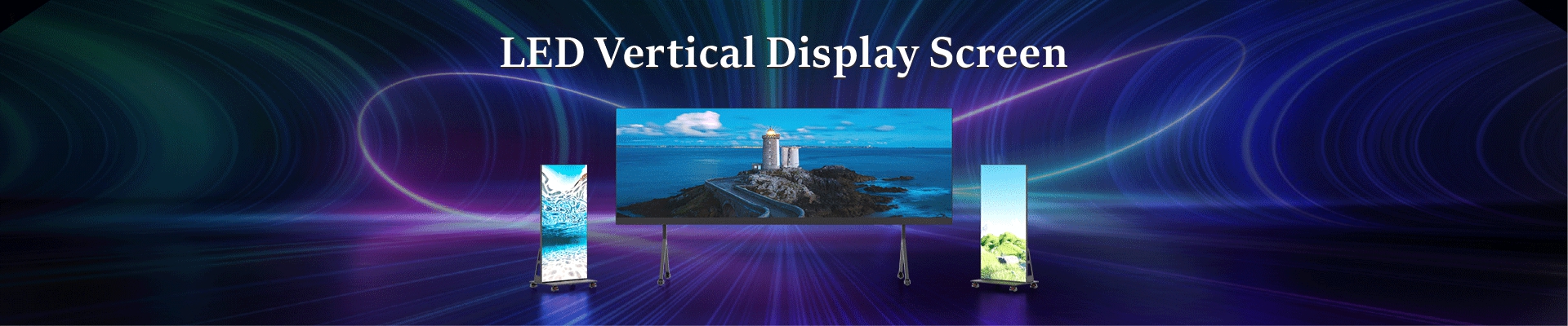 Vertical LED Screen